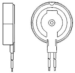 Coin Vibration Motors Config - WIRE LEADS