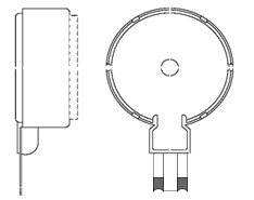 Coin Vibration Motors Config - Flexible Print Circuit