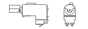 Cylindrical Vibration Motors - COMPRESSION SPRING MOUNT