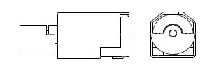 Cylindrical Vibration Motors - SURFACE MOUNT TYPE (reflow solderable)