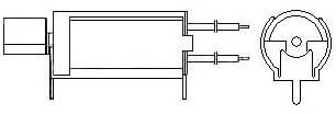 Cylindrical Vibration Motors - WIRE LEAD W. PCB BRACKET