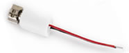 Lead wire vibration motor