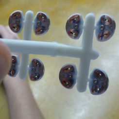 扁平振动马达内部组装图片